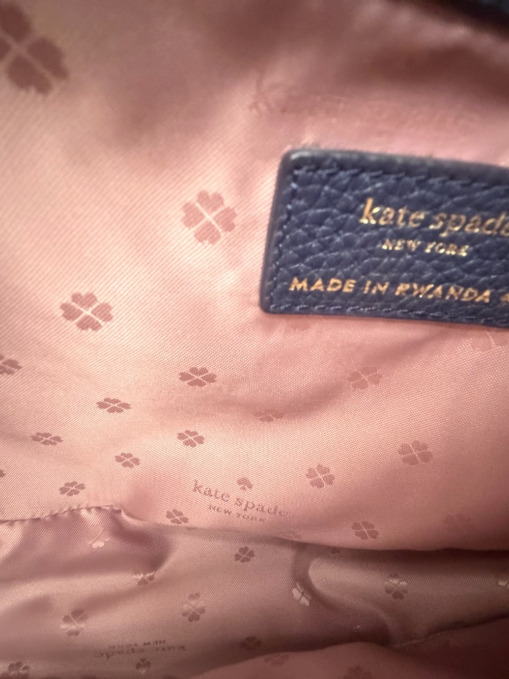 New with tags Kate Spade Tote Pink and Blue - Picture 2 of 3